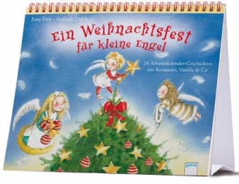 Cover von Ein Weihnachtsfest für kleine Engel. 24 Adventskalendergeschichten mit Koriander, Vanilla & Co.