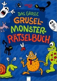 Cover von Das große Grusel-Monster-Rätselbuch