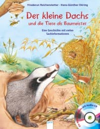 Cover von Der kleine Dachs und die Tiere als Baumeister