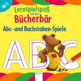 Cover von Abc- und Buchstaben-Spiele - Lernspielspaß mit dem Bücherbär