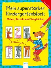 Cover von Malen, Rätseln und Vergleichen