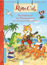 Cover von Robin Cat - Das Geheimnis der Drachennasen und andere katzenstarke Abenteuer
