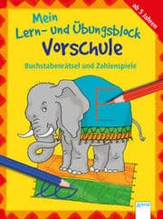Cover von Buchstabenrätsel und Zahlenspiele - Vorschule