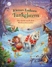 Cover von Kleines Einhorn Funkelstern - Die Suche nach dem Weihnachtszauber