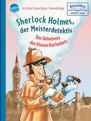 Cover von Sherlock Holmes, der Meisterdetektiv. Das Geheimnis des blauen Karfunkels