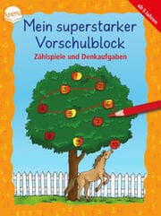 Cover von Mein superstarker Vorschulblock. Zählspiele und Denkaufgaben