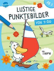 Cover von Lustige Punktebilder von 1-20. Tiere