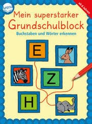 Cover von Mein superstarker Grundschulblock. Buchstaben und Wörter erkennen