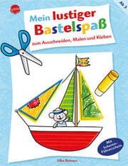 Cover von Mein lustiger Bastelspaß zum Ausschneiden, Malen und Kleben