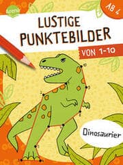Cover von Lustige Punktebilder von 1-10 - Dinosaurier