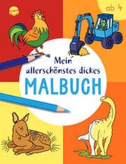 Cover von Mein allerschönstes dickes Malbuch