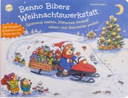 Cover von Benno Bibers Weihnachtswerkstatt. Spielzeug basteln, Plätzchen backen, nähen und Geschenke packen