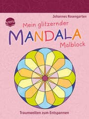 Cover von Mein glitzernder Mandala-Malblock. Traumwelten zum Entspannen