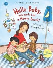 Cover von Hallo Baby, was machst du in Mamas Bauch? Aufklärung für Kindergartenkinder