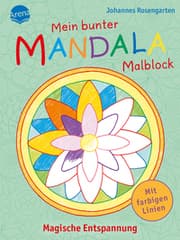 Cover von Mein bunter Mandala-Malblock. Magische Entspannung