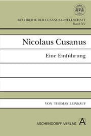 Cover von Nicolaus Cusanus