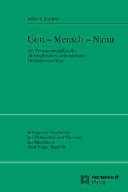 Cover von Gott - Mensch - Natur