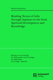 Cover von Reading Teresa of Avila through Aquinas