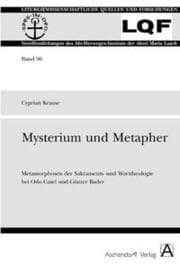 Cover von Mysterium und Metapher