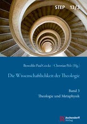 Cover von Die Wissenschaftlichkeit der Theologie 3