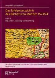 Cover von Das Tafelgutregister des Bischofs von Münster 3