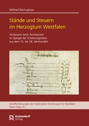 Cover von Stände und Steuern im Herzogtum Westfalen