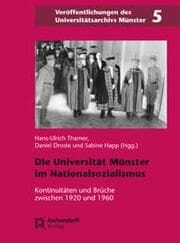 Cover von Die Universität Münster im Nationalsozialismus