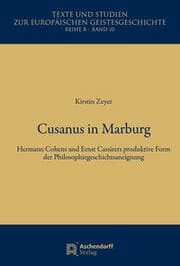 Cover von Cusanus in Marburg