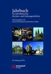 Cover von Jahrbuch für mitteldeutsche Kirchen- und Ordensgeschichte
