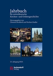 Cover von Jahrbuch für mitteldeutsche Kirchen- und Ordensgeschichte