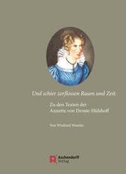 Cover von Und schier zerflossen Raum und Zeit