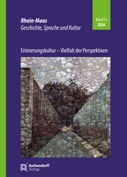 Cover von Erinnerungskultur - Vielfalt der Perspektiven