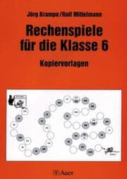 Cover von Rechenspiele für die Klasse 6
