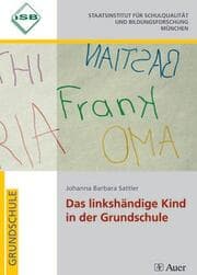 Cover von Das linkshändige Kind in der Grundschule