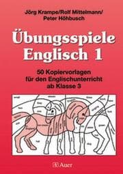 Cover von Übungsspiele Englisch 1