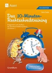 Cover von Das 10-Minuten-Rechtschreibtraining