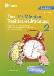 Cover von Das 10-Minuten-Rechtschreibtraining 2