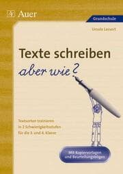 Cover von Texte schreiben - aber wie?