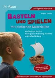 Cover von Basteln und Spielen mit einfachen Materialien