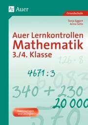 Cover von Auer Lernkontrollen Mathematik, Klasse 3/4