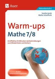 Cover von Warm-ups Mathe 7/8