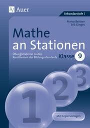 Cover von Mathe an Stationen 9
