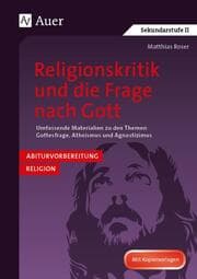 Cover von Religionskritik und die Frage nach Gott