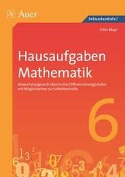Cover von Hausaufgaben Mathematik