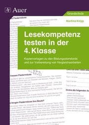 Cover von Lesekompetenz testen in der 4. Klasse
