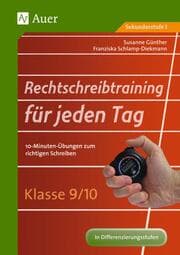 Cover von Rechtschreibtraining für jeden Tag