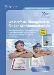 Cover von Wasserfeste Übungskarten für den Schwimmunterricht