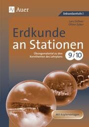 Cover von Erdkunde an Stationen Klassen 9/10