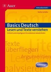 Cover von Basics Deutsch: Lesen und Texte verstehen