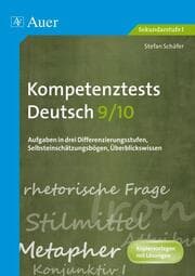 Cover von Kompetenztests Deutsch 9/10